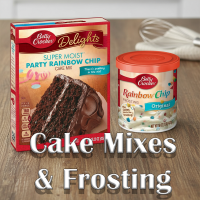 Cake Mixes and Frosting