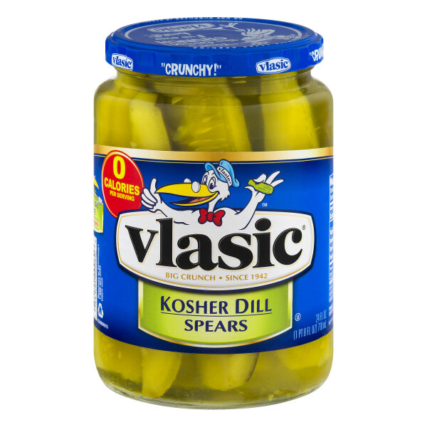 VLASIC KOSHER DILL PICKLE SPEARS