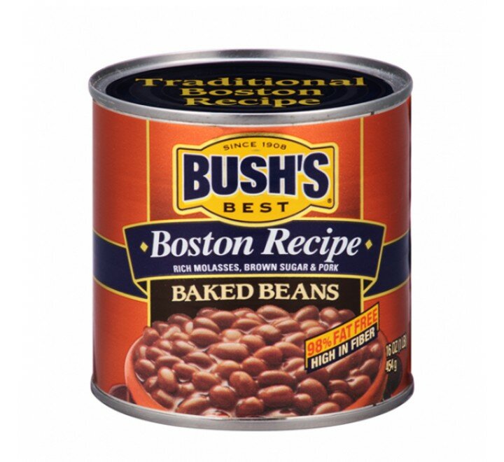 BUSH'S BOSTON RECIPE BAKED BEANS 454g, 4,50
