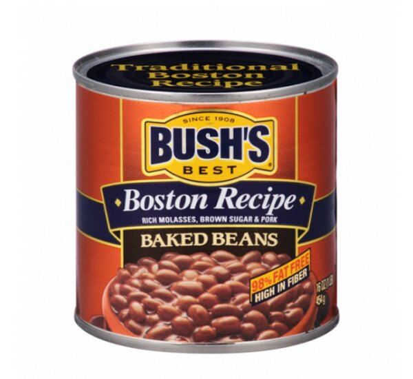 BUSHS BOSTON RECIPE BAKED BEANS 454g