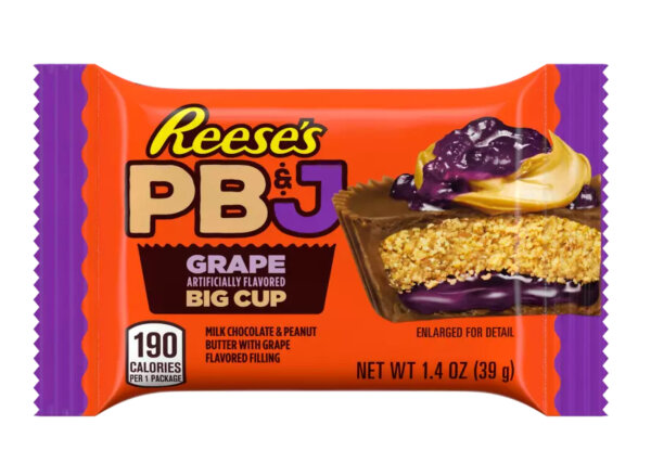 Reeses PB&J Grape Big Cup 39g
