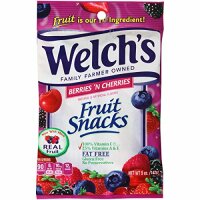 Welchs Fruit Snack Berries n Cherries 142g - MHD 30.06.2022-