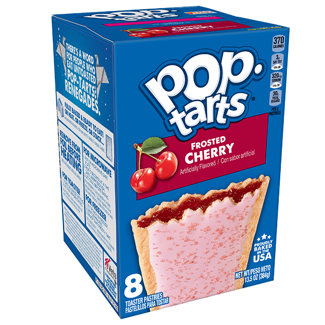Pop Tarts Frosted Cherry 384g, 6,99