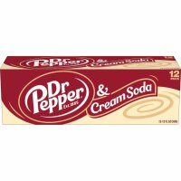 Dr Pepper Cream Soda 12 Pack-MHD:19.11.2025-