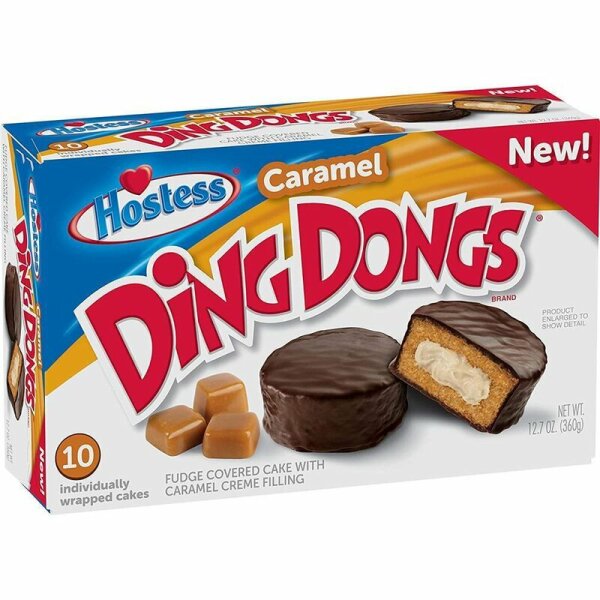 Hostess Caramel Ding Dongs 360g