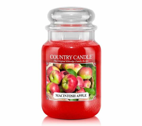 Country Candle Macintosh Apple Large (23 oz-Glas, 2-Docht)
