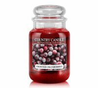 Country Candle Frosted Cranberries Large (23 oz-Glas,...