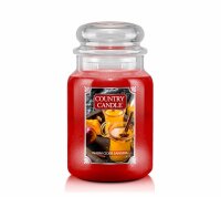 Country Candle Warm Cider Sangria Large (23 oz-Glas,...