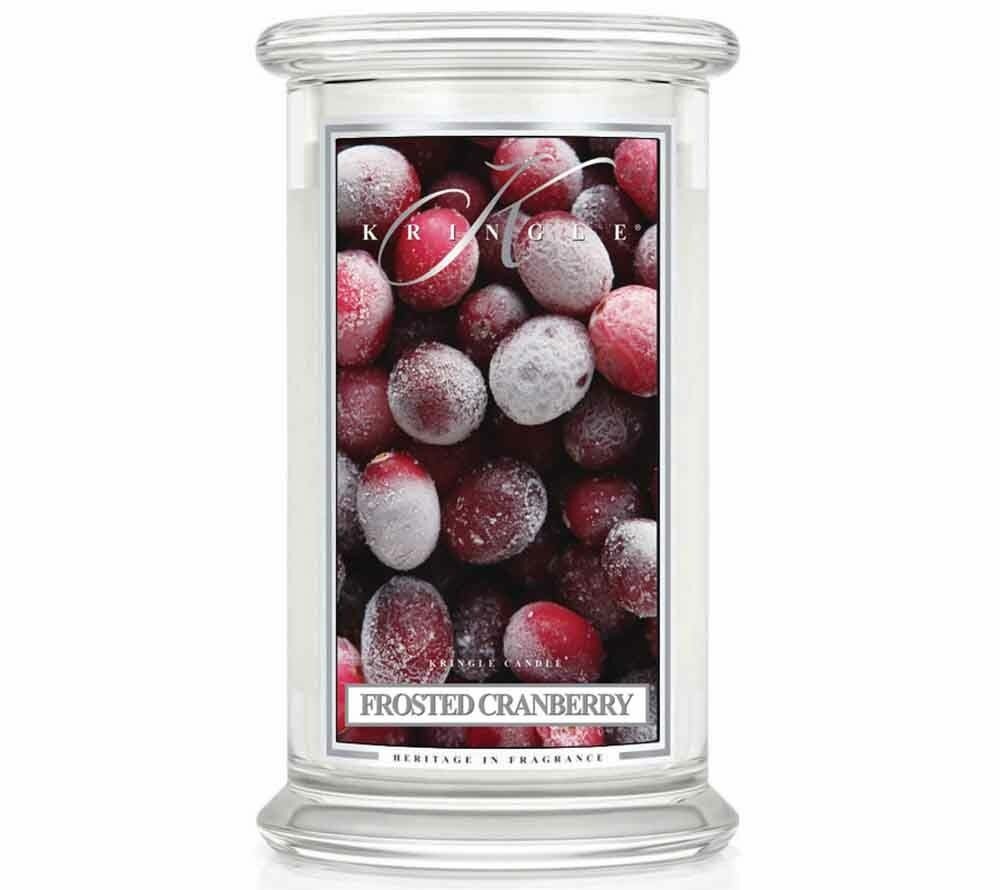 Kringle Candle Frosted Cranberry Large (22 ozGlas, 2Docht), 34,95