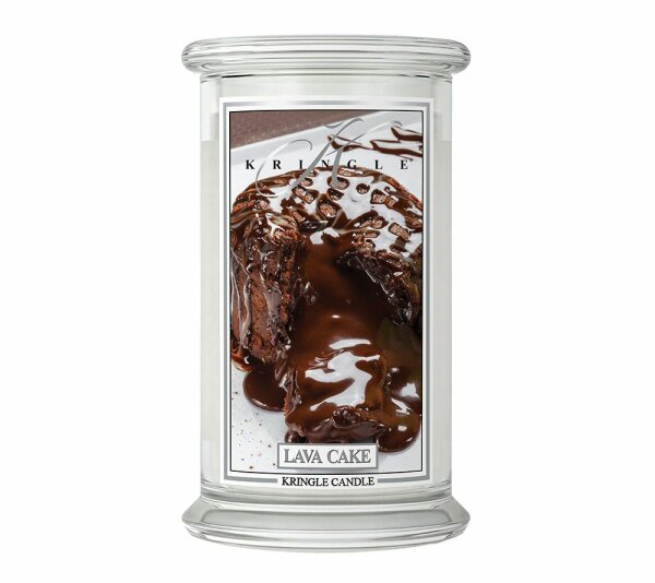 Kringle Candle Lava Cake Large (22 oz-Glas, 2-Docht)