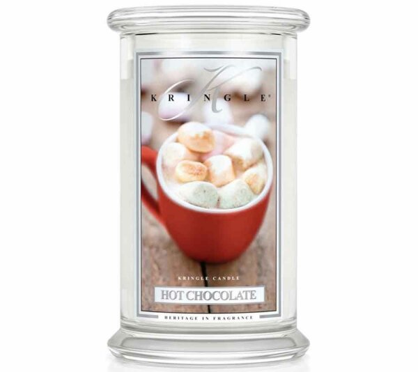 Kringle Candle Hot Chocolate Large (22 oz-Glas, 2-Docht)