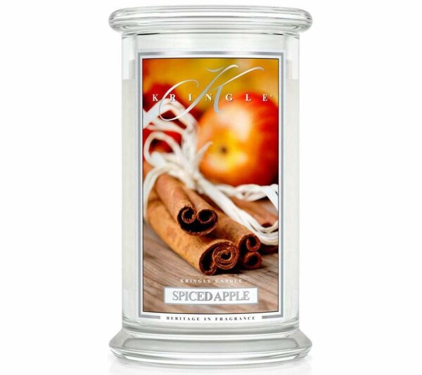 Kringle Candle Spiced Apple Large (22 oz-Glas, 2-Docht)