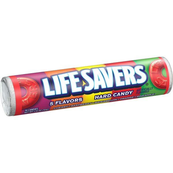 Lifesavers Hard Candy 5 Flavors Roll 32g