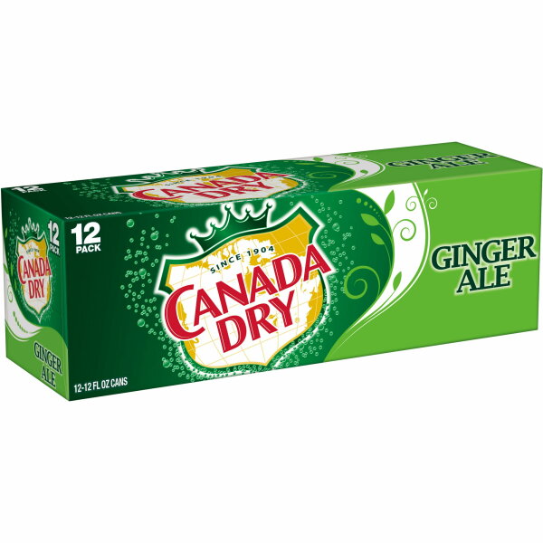 Canada Dry Ginger Ale 12 Pack