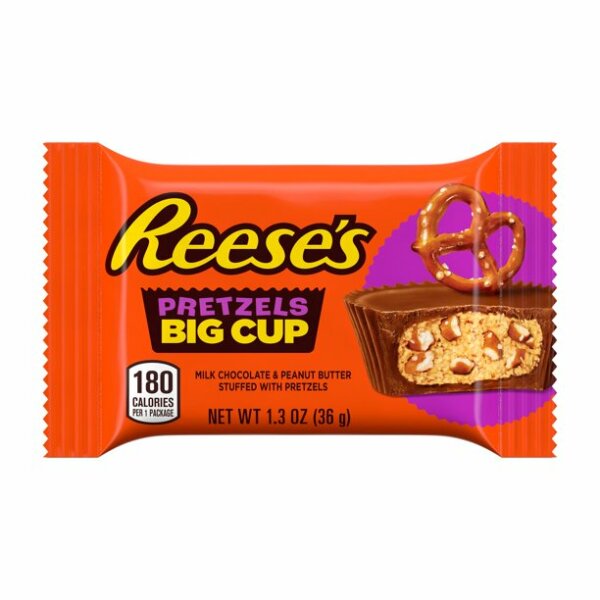 Reeses Big Cup with Pretzels 36g - MHD 31.08.2022 -