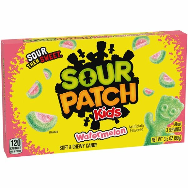 Sour Patch Kids Watermelon Box 99g -MHD 12.09.22-