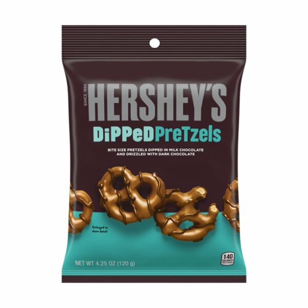 Hersheys Dipped Pretzels 120g