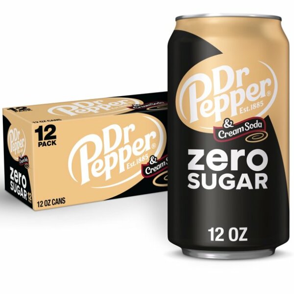 Dr Pepper Cream Soda Zero