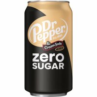 Dr Pepper Cream Soda Zero 355ml