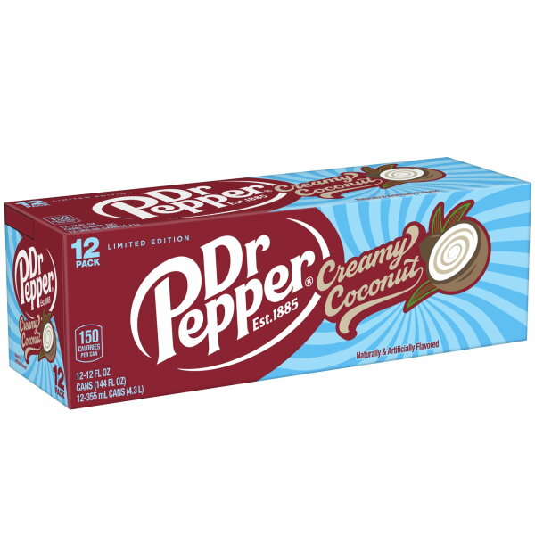 Dr Pepper Coconut 12 Pack