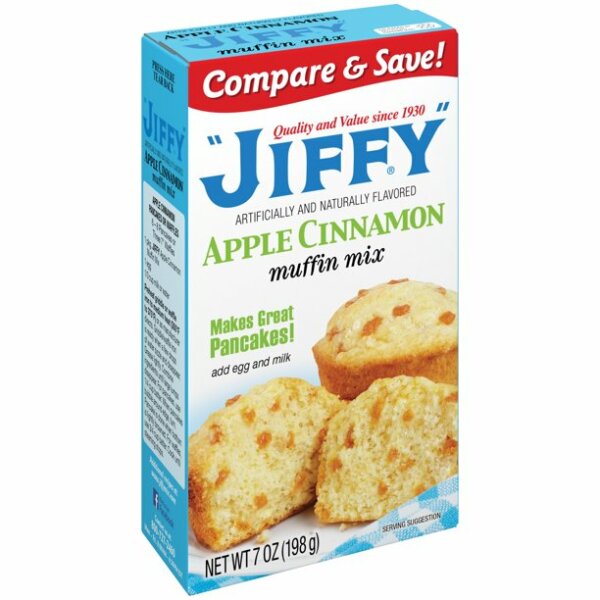 Jiffy Apple Cinnamon Muffin Mix 198g