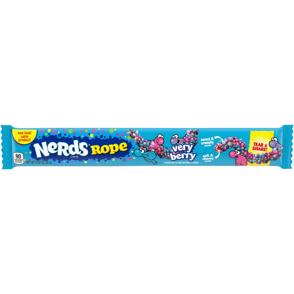 Nerds Rope Very Berry 26g-MHD- :29.07.26 -