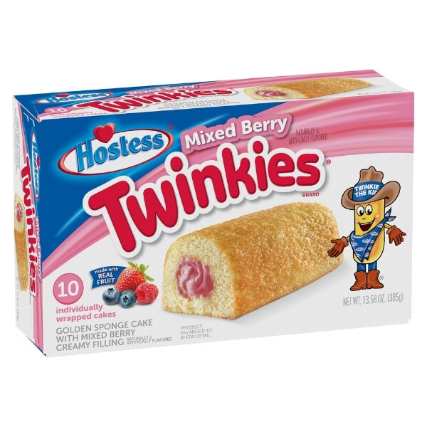 Hostess Twinkies Mixed Berry 385g