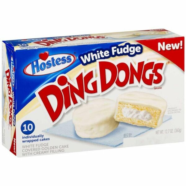 Hostess Ding Dongs White Fudge 10-Pack 360g