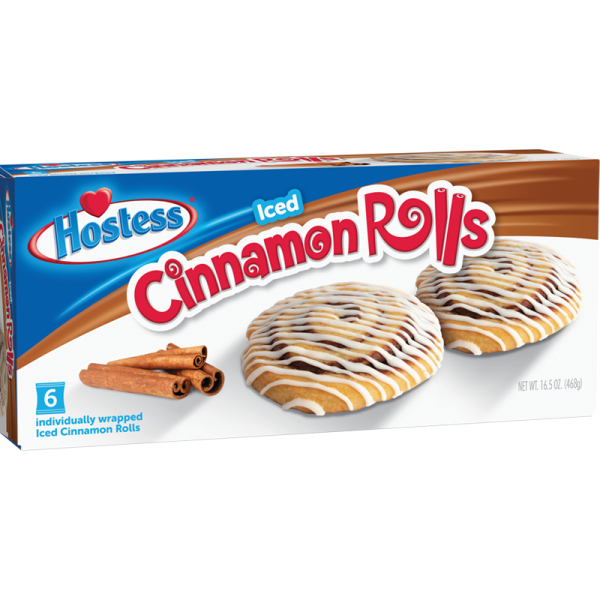 Hostess Iced Cinnamon Rolls 468g