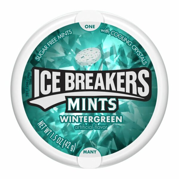 Ice Breakers Mints Wintergreen Sugar Free 42g