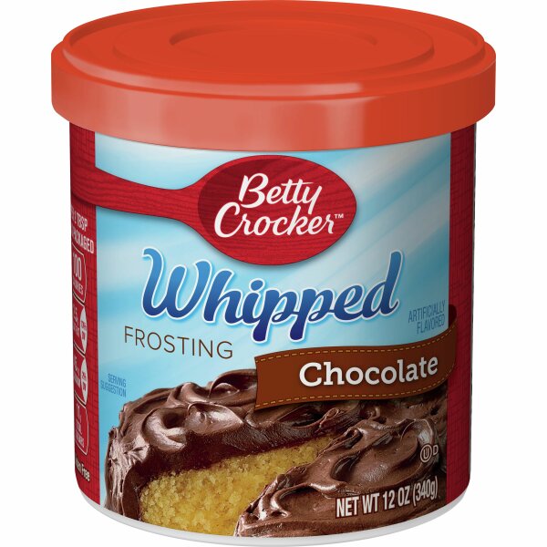 Betty Crocker Whipped Chocolate Frosting 453g -MHD 25.10.2022-
