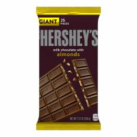 Hersheys Milk Chocolate with Almonds 208g