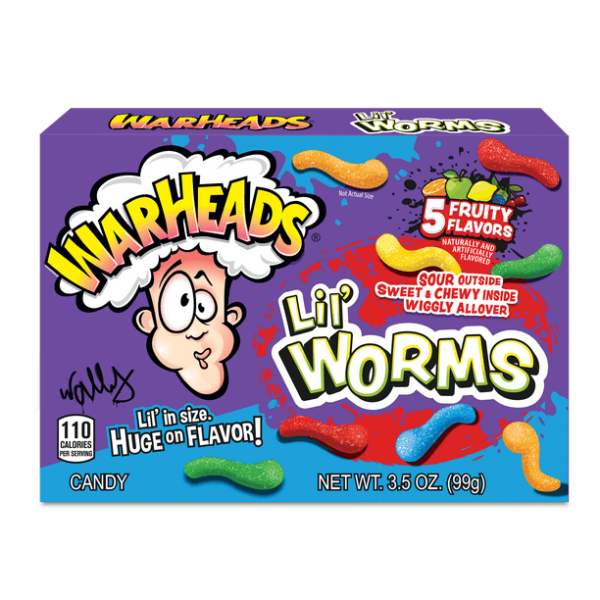 WarHeads Lil  Worms 99g