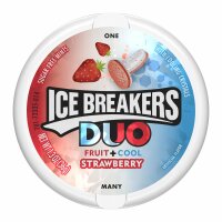 Ice Breakers Fruit+Cool Strawberry Sugar Free 36g