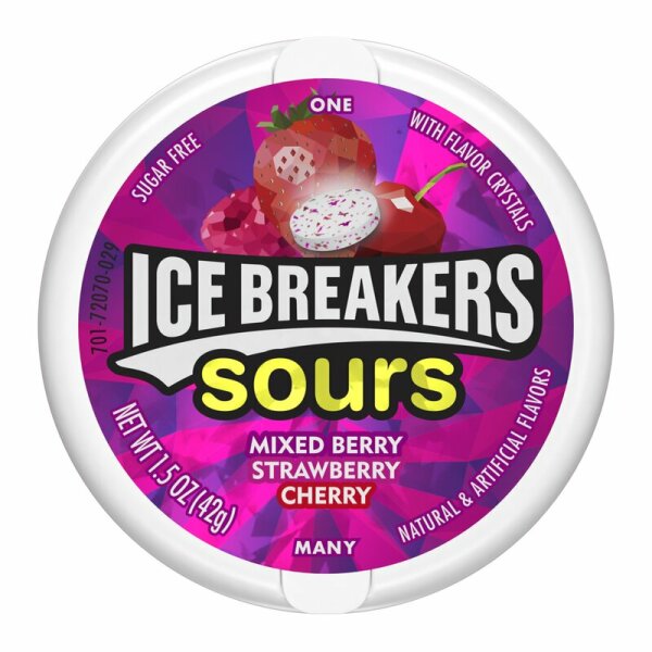 Ice Breakers Mixed Berry Sugar Free 42g