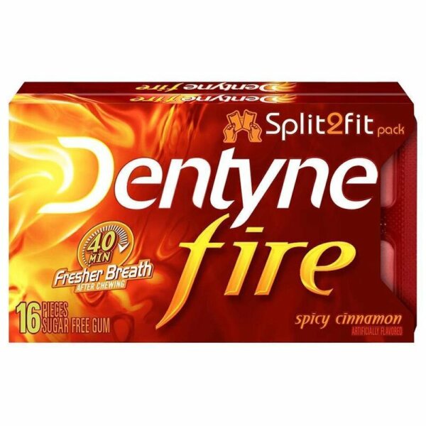 Dentyne Fire Spicy Cinnamon 16g