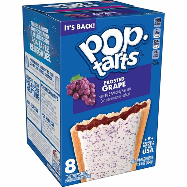 Pop Tarts Frosted Grape 384g