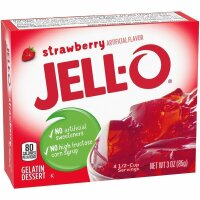 Jell-O Strawberry 85g -MHD:  02.03.2026-
