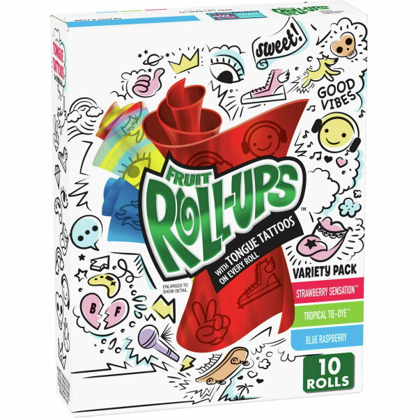 Fruit Roll-Ups Variety Pack 141g