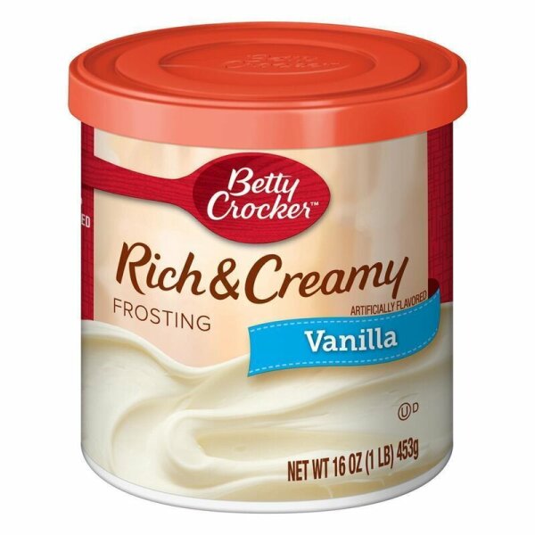 Betty Crocker Rich and Creamy Vanilla Frosting 453g