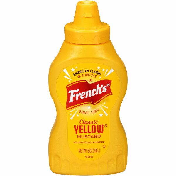 Frenchs Yellow Mustard 226g -MHD: 29.12.2025-