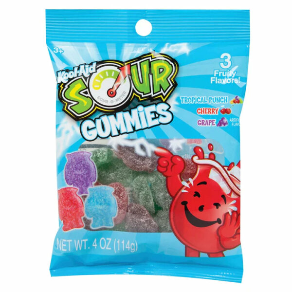 Kool-Aid Sour Gummies 114g