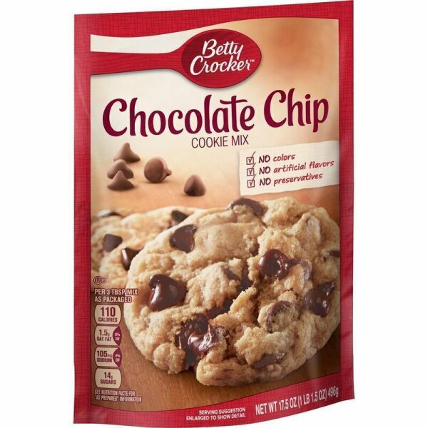 Betty Crocker Chocolate Chip Cookie Mix 496g