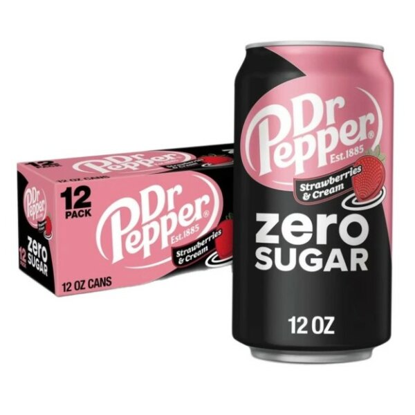 Dr Pepper Strawberries & Cream Zero