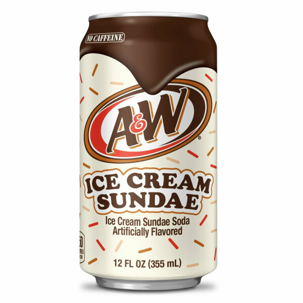 A&W Ice Cream Sundae 355ml