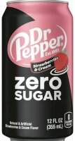 Dr Pepper Strawberries & Cream Zero 355ml