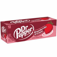 Dr Pepper Strawberries & Cream 12 Pack