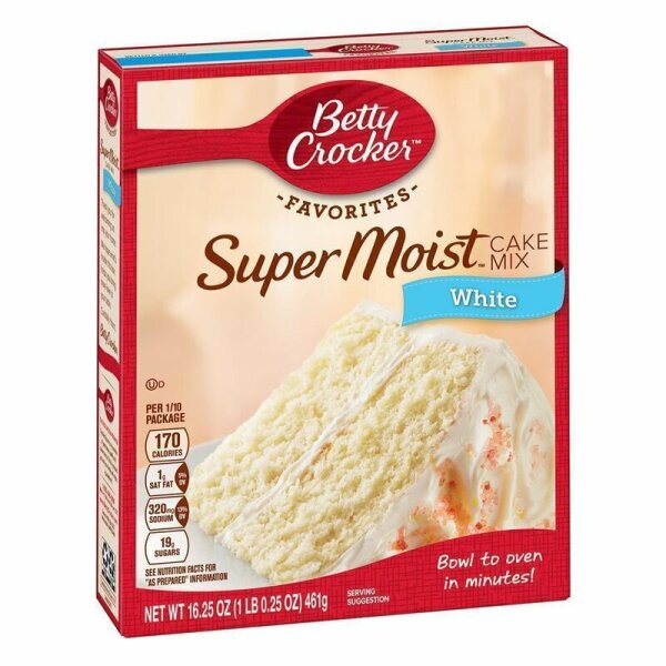 Betty Crocker Super Moist White Cake Mix 460g