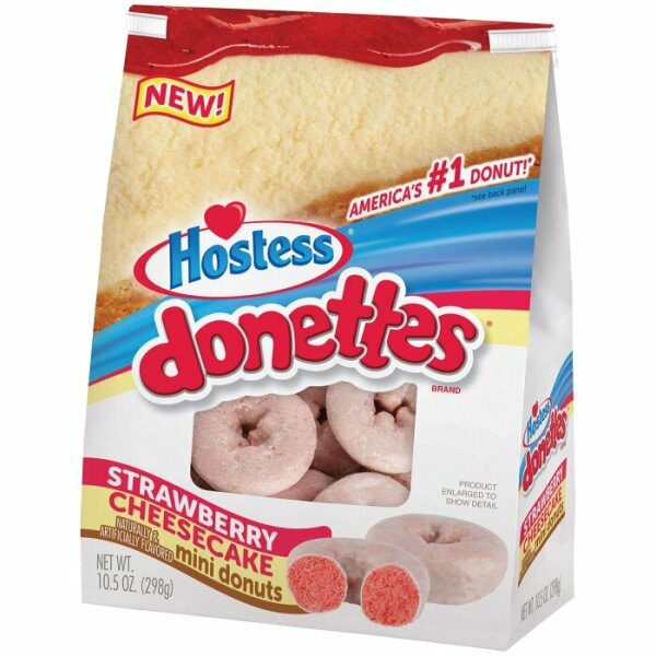 Hostess Donettes Strawberry Cheesecake 298g