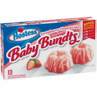 Hostess Baby Bundts Strawberry Cheesecake 284g